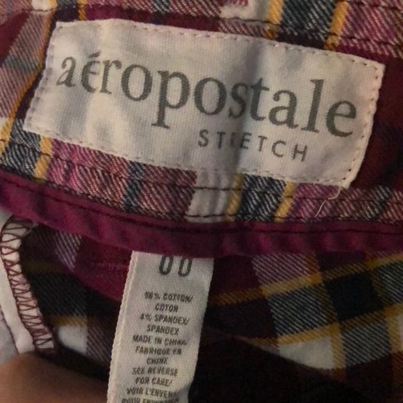 Plaid shorts. - Picture 2 of 2